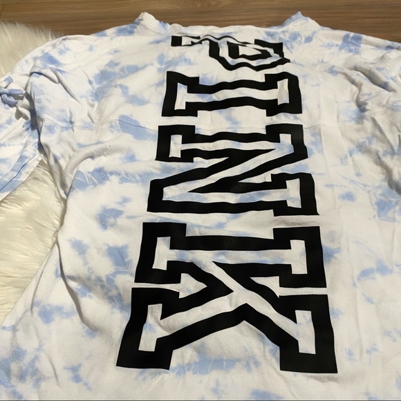 PINK Victoria’s Secret Tie Dye Graphic Tee - Picture 7 of 11